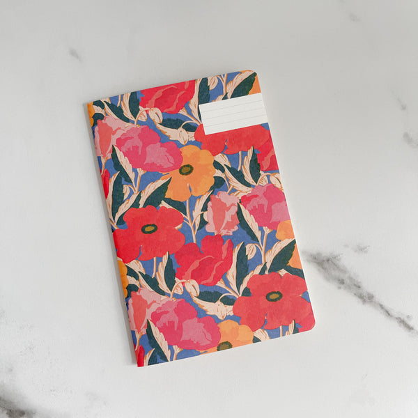 WITH LOVE TO MYSELF - Season Paper Carnet « Coquelicots »